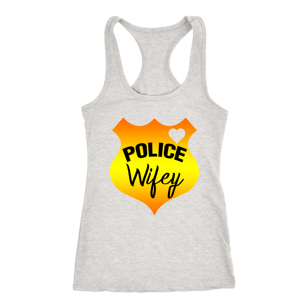 Women's Police Wifey Shield Tank Top
