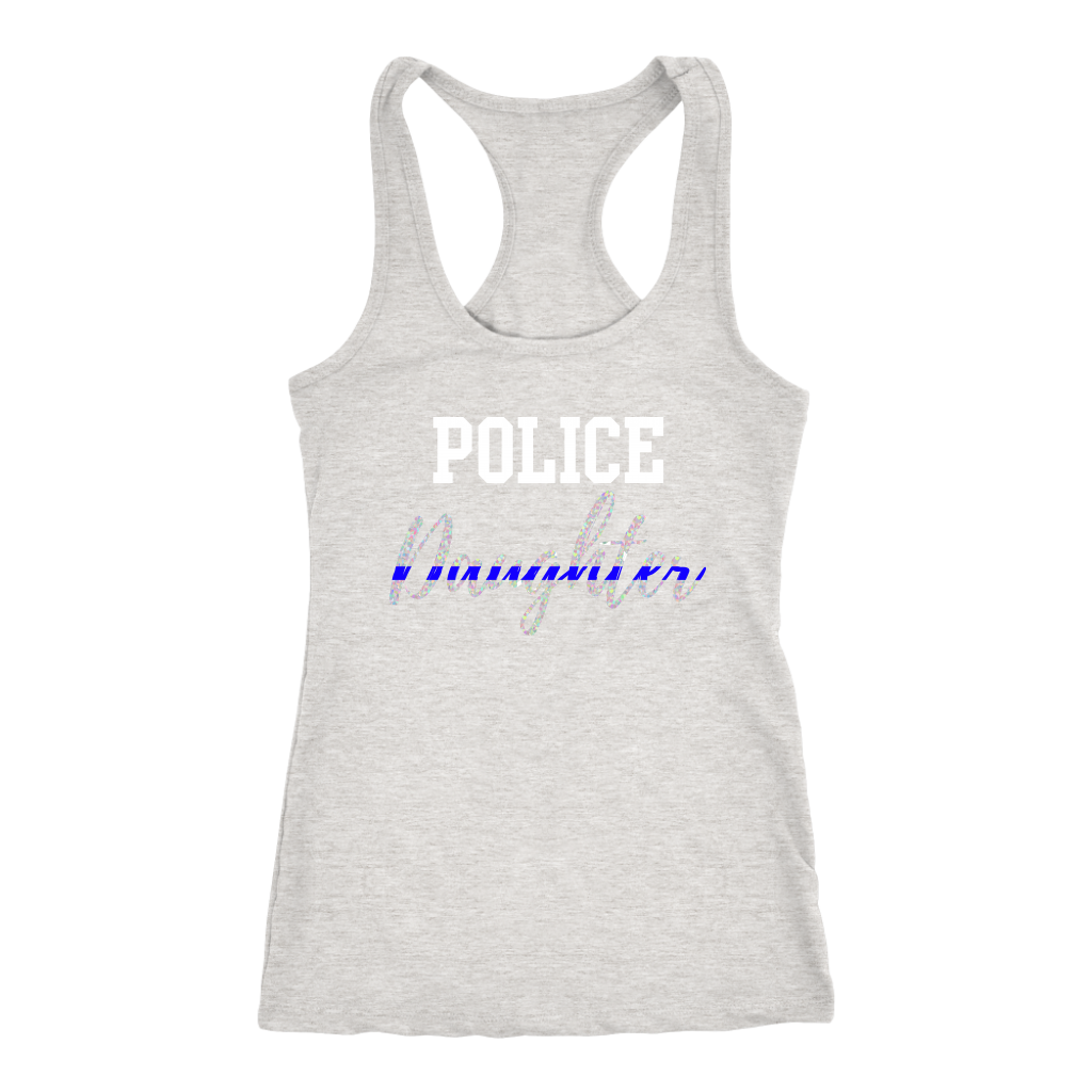 Women's Police Daughter Tank Tops