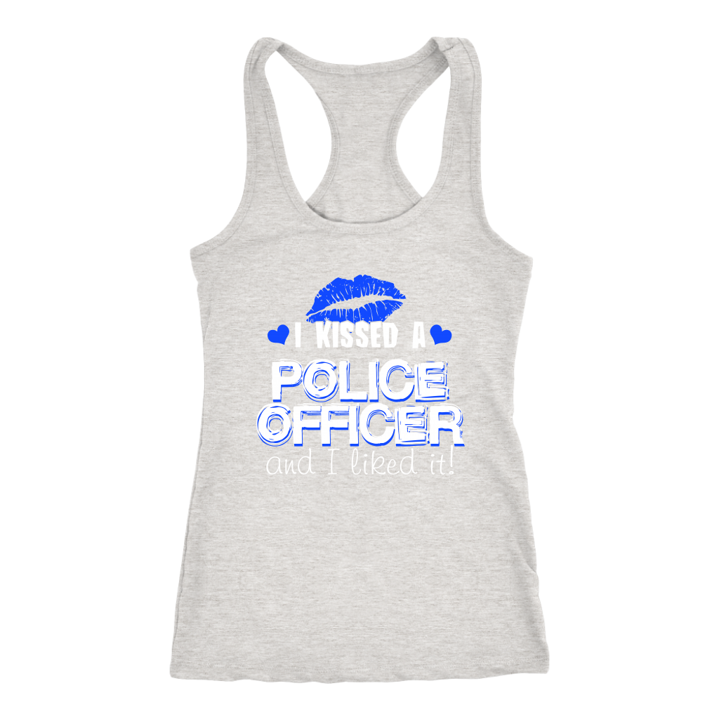 Women's I Kissed A Police Officer Tank Tops