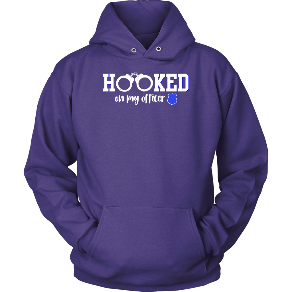 Hooked On my Officer shirts and hoodies