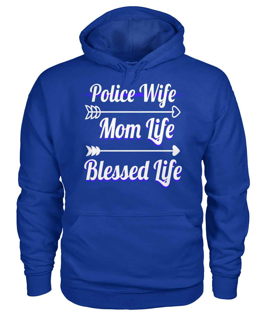 Police Life Mom Life Blessed Life Shirts and Hoodies