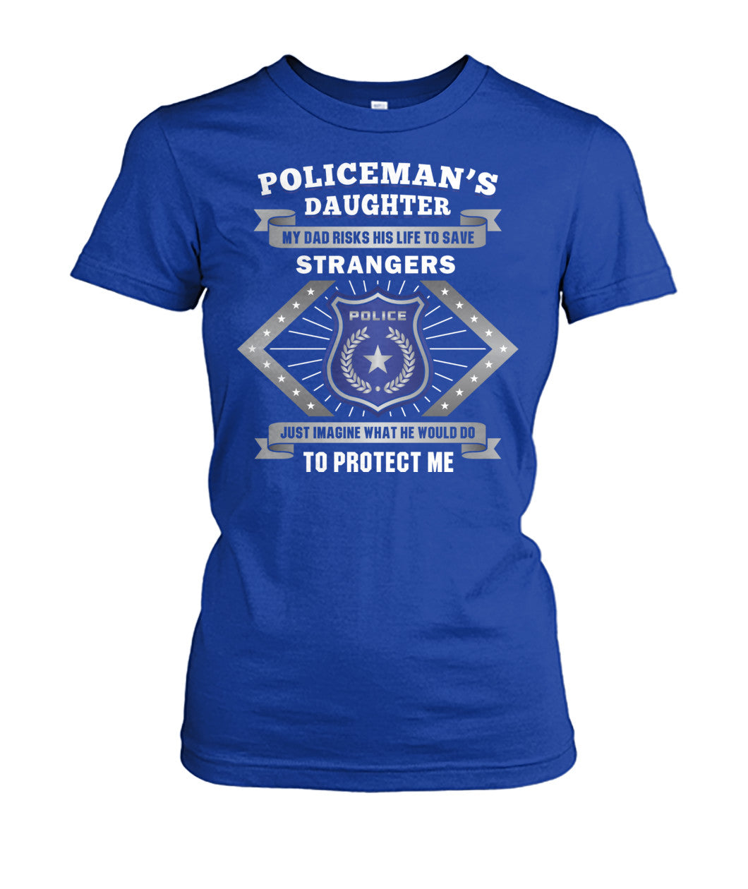 Policeman's Daughter My Dad Risks His Life to Save Strangers Shirts and Hoodies