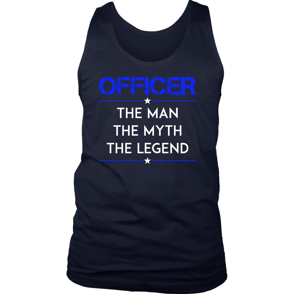 Officer, The Man, The Myth, The Legend Tank Top
