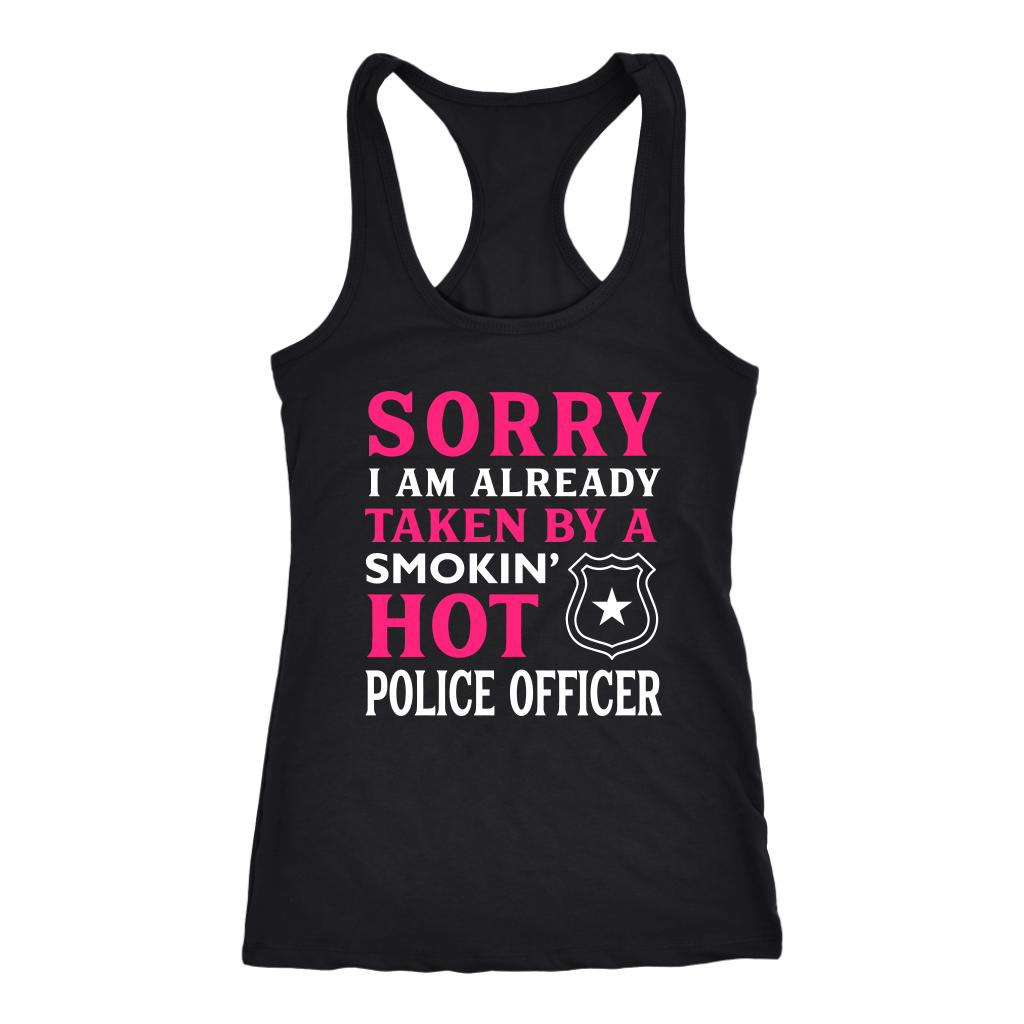 Already Taken by a Hot Police Officer Tank Tops
