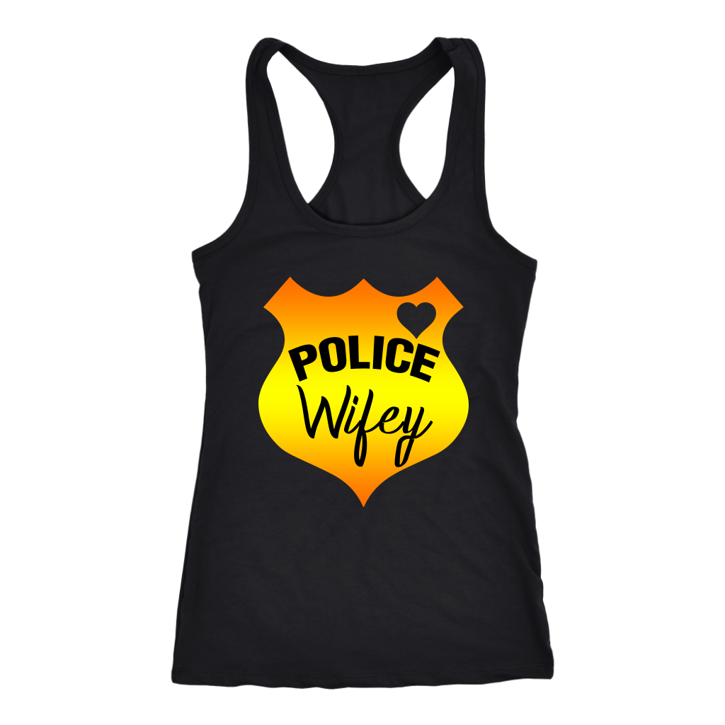 Women's Police Wifey Shield Tank Top