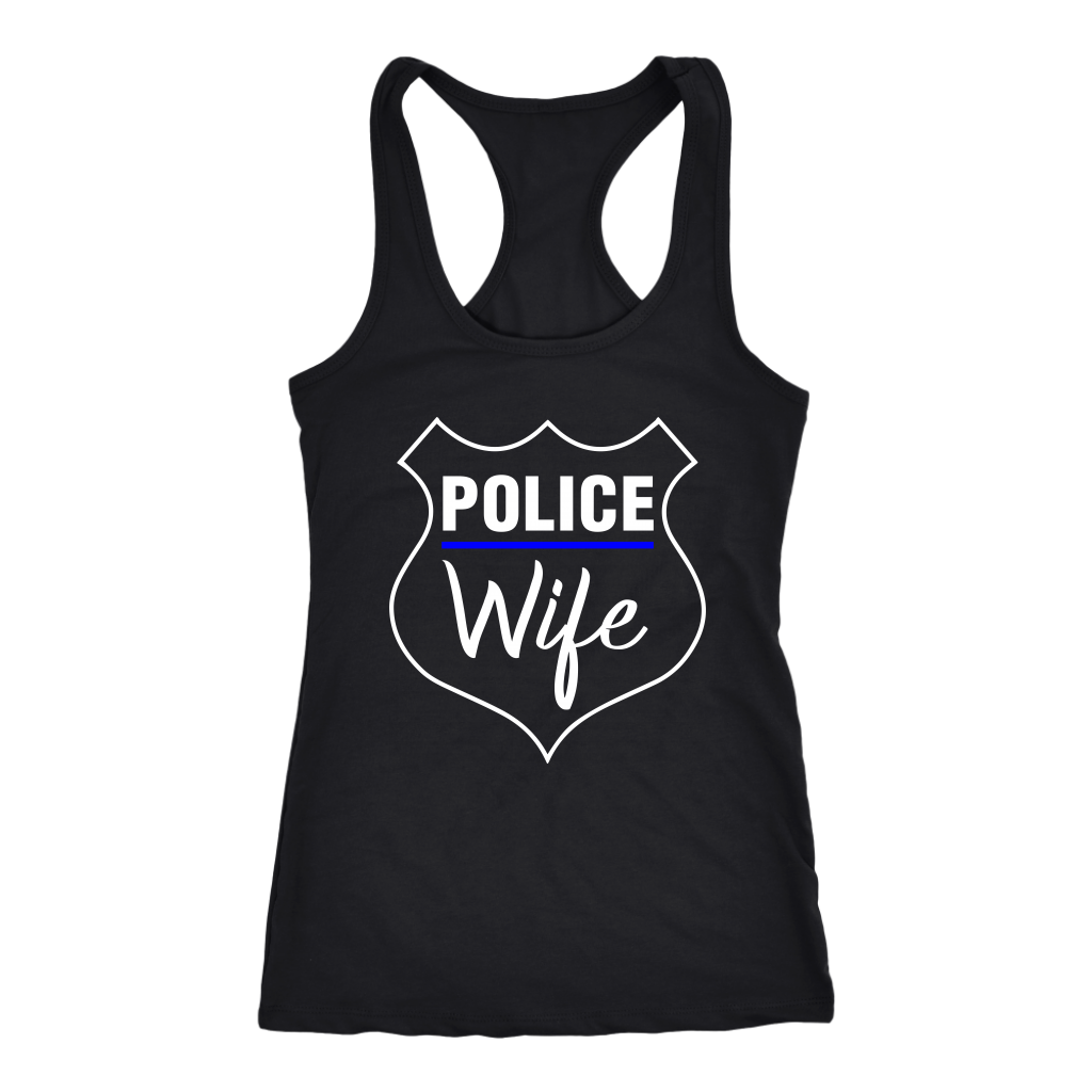 Women's Police Wife Tank Top