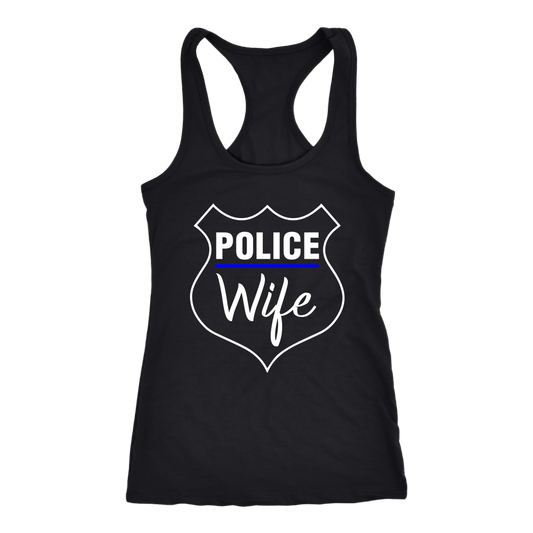 Women's Police Wife Tank Top
