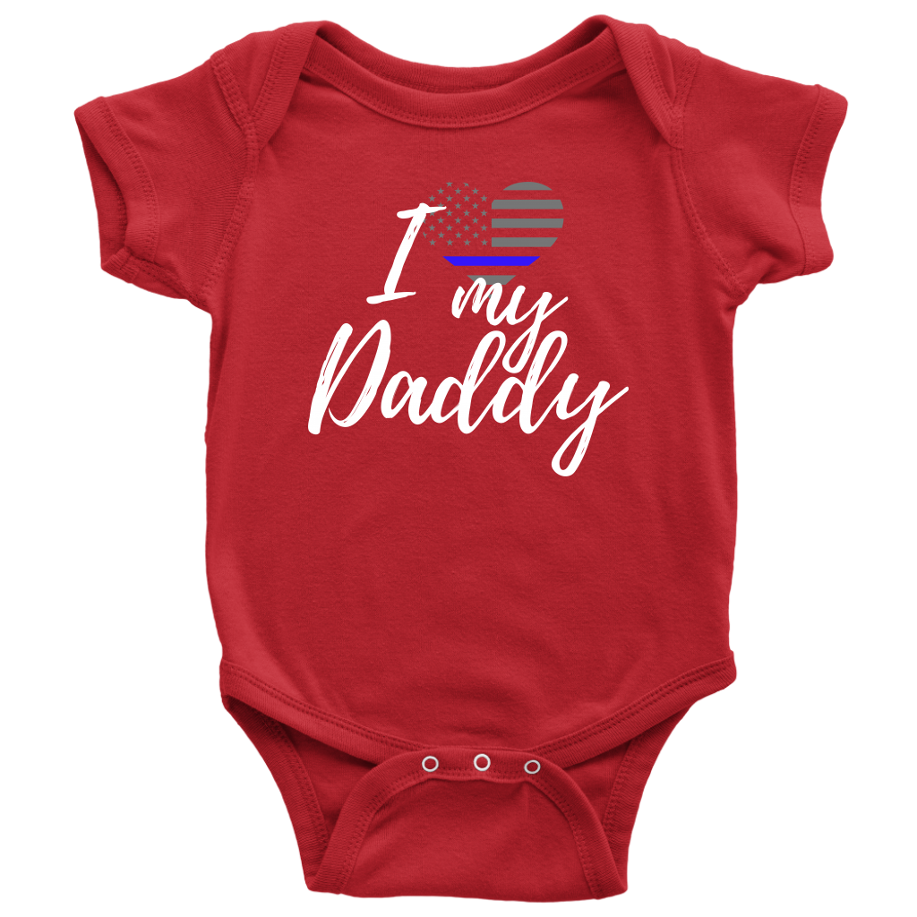 I Love My Daddy Infant Baby Onesie Bodysuit