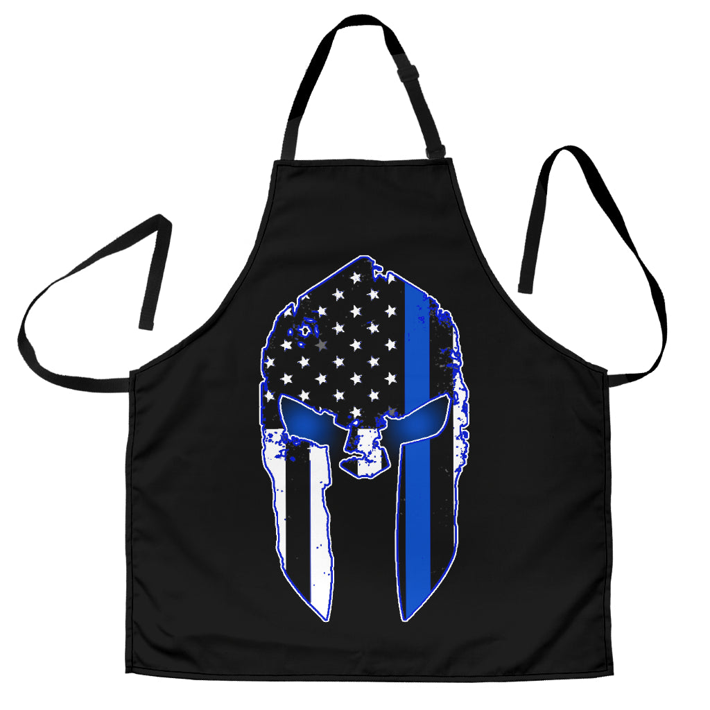 Thin Blue Line Spartan Apron