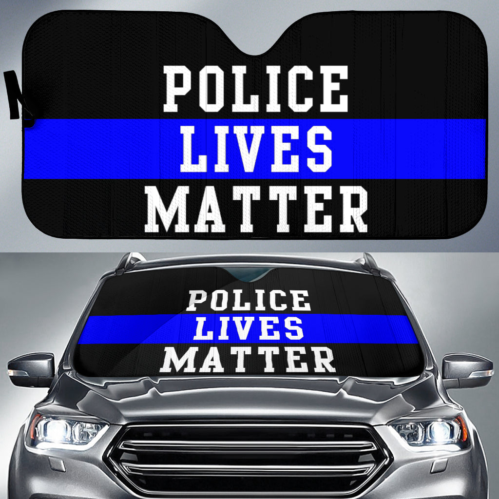 Police Lives Matter Vehicle Car Shade