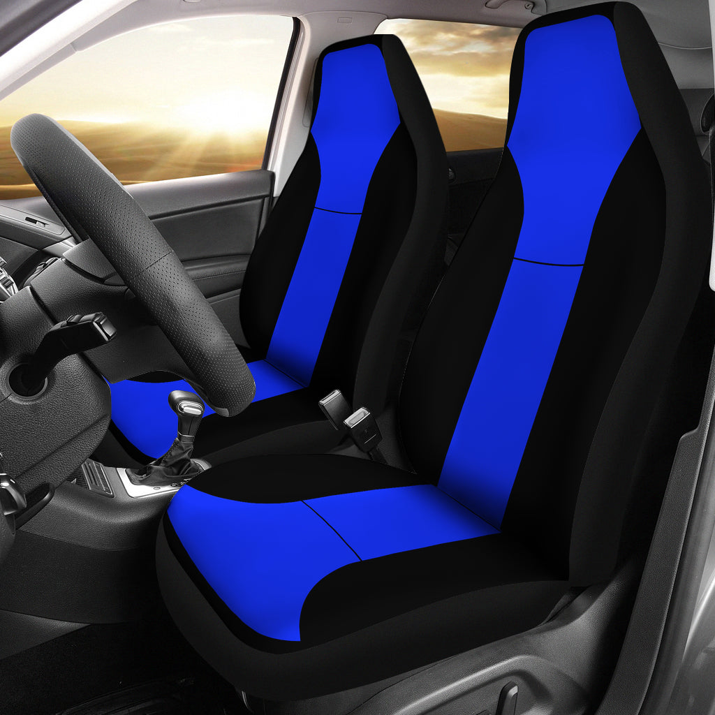 Thin Blue Line Car Seat Covers (set of 2)