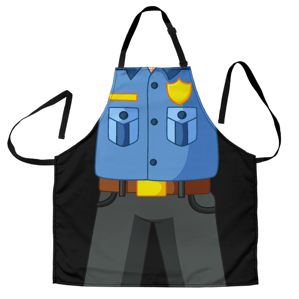 Men's Police Officer Uniform Apron