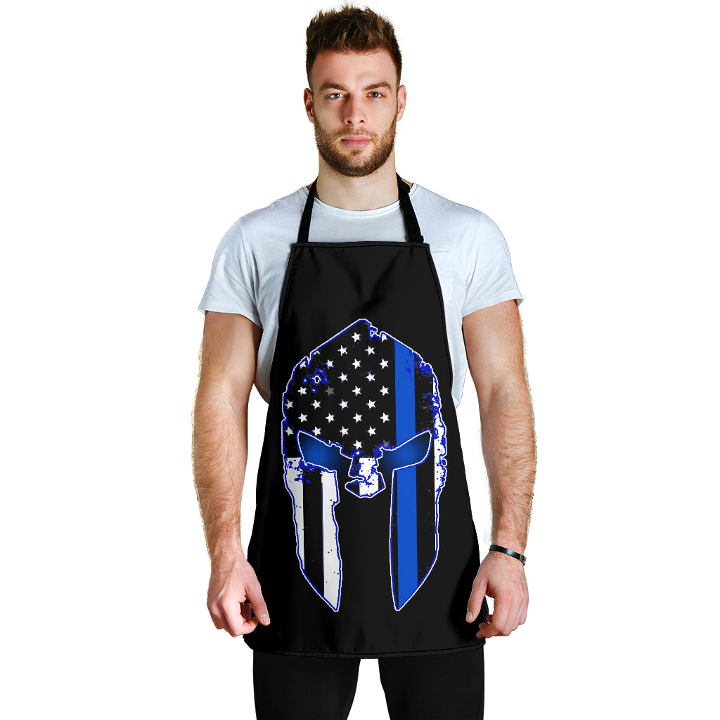 Thin Blue Line Spartan Apron