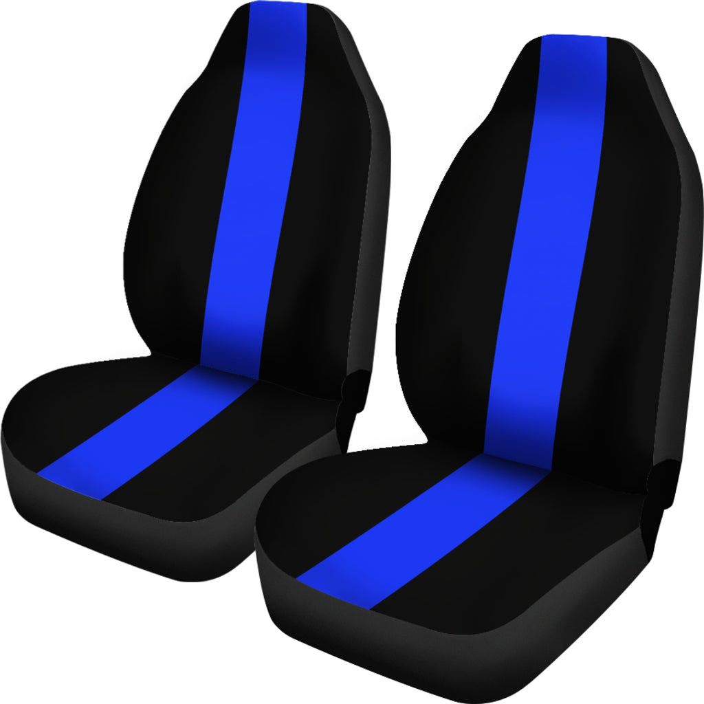 Thin Blue Line Car Seat Covers (set of 2)