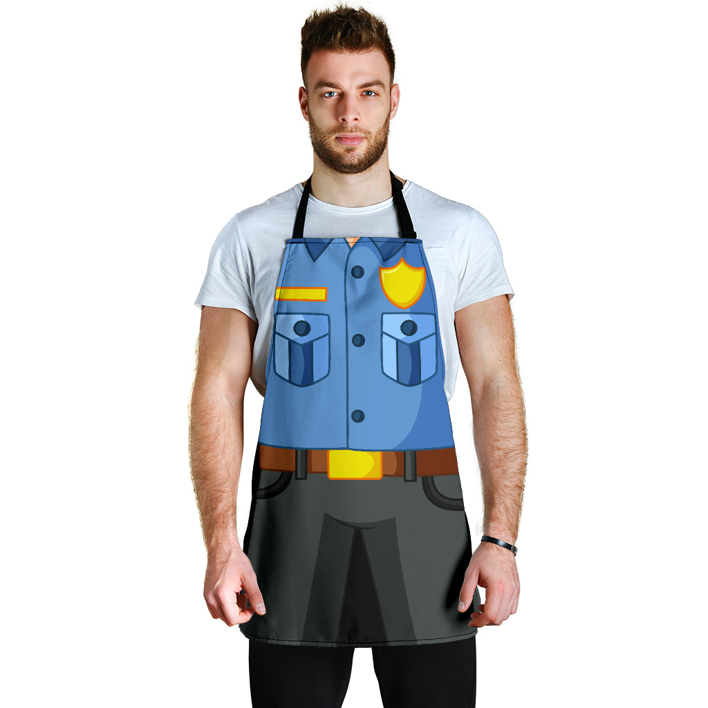 Men's Police Officer Uniform Apron