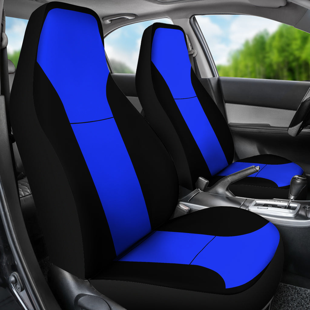 Thin Blue Line Car Seat Covers (set of 2)