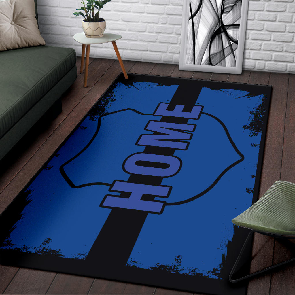 Home Shield Blue Line Area Rug