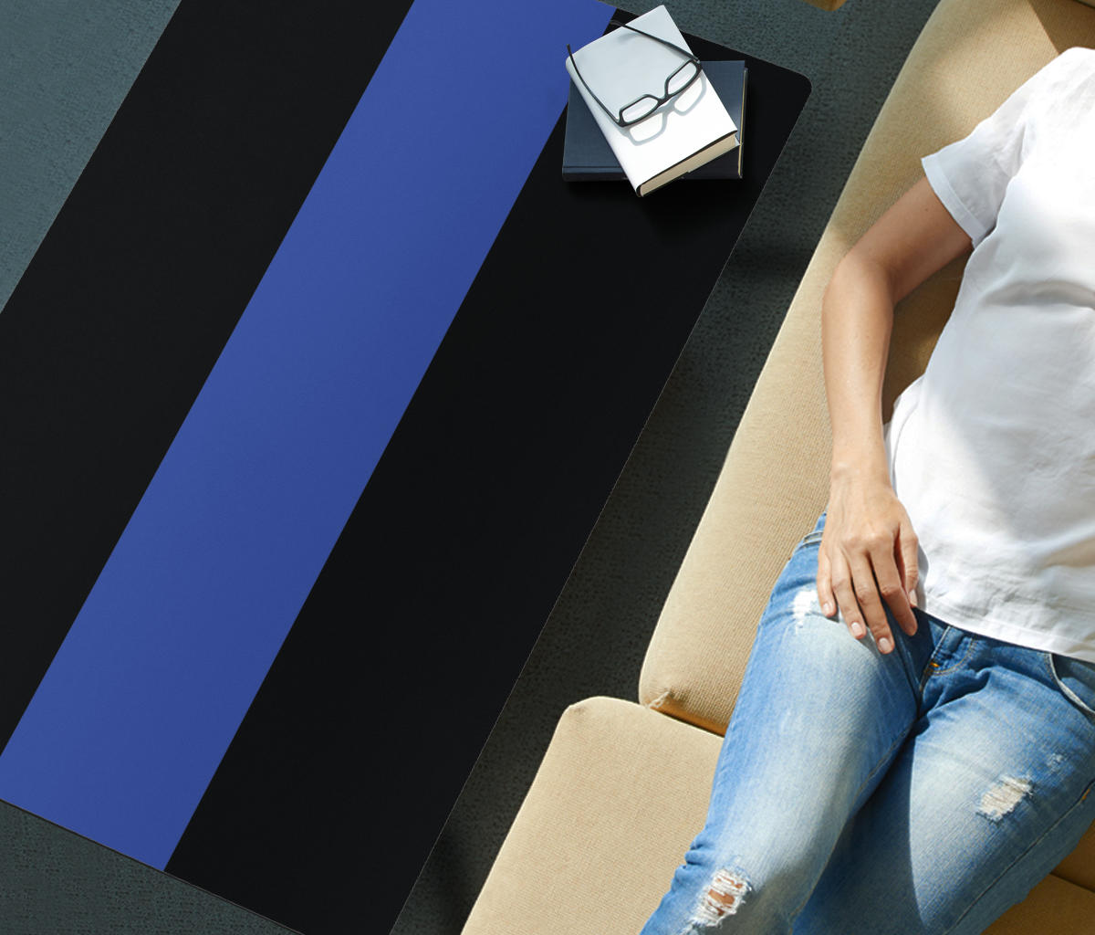 Thin Blue Line Coffee Table