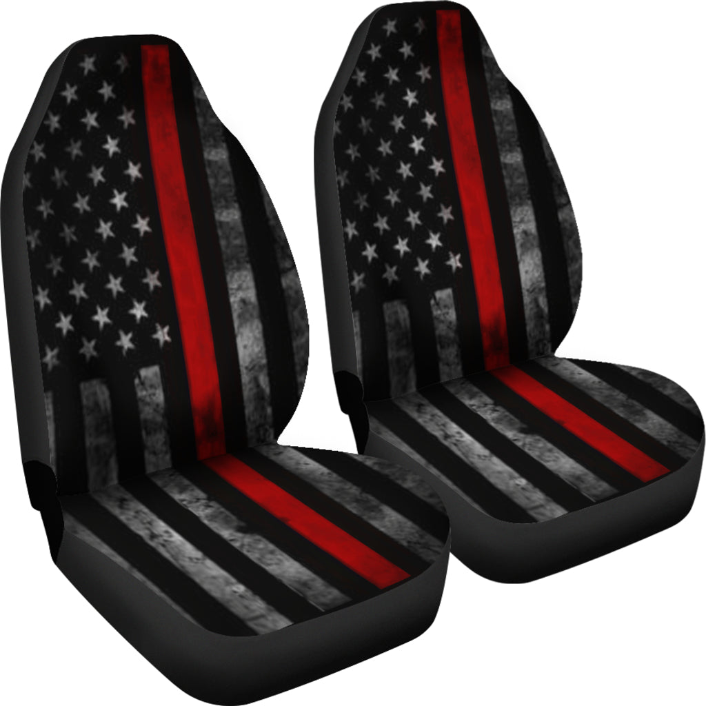 Thin Red Line Car Seat Covers