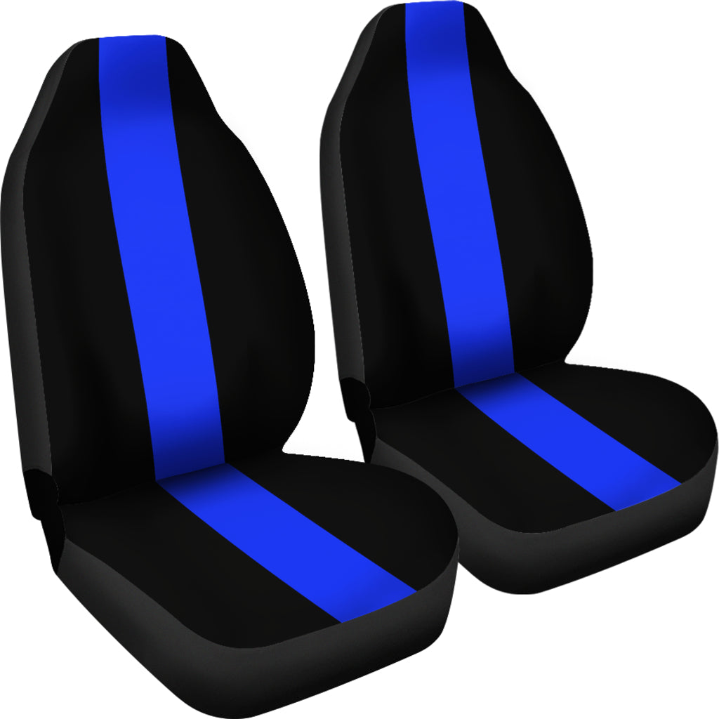 Thin Blue Line Car Seat Covers (set of 2)