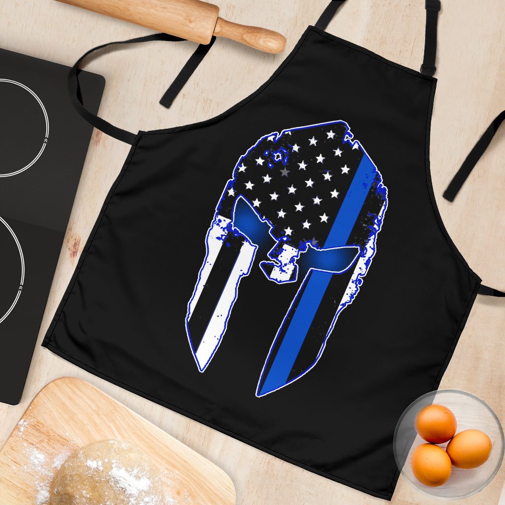 Thin Blue Line Spartan Apron