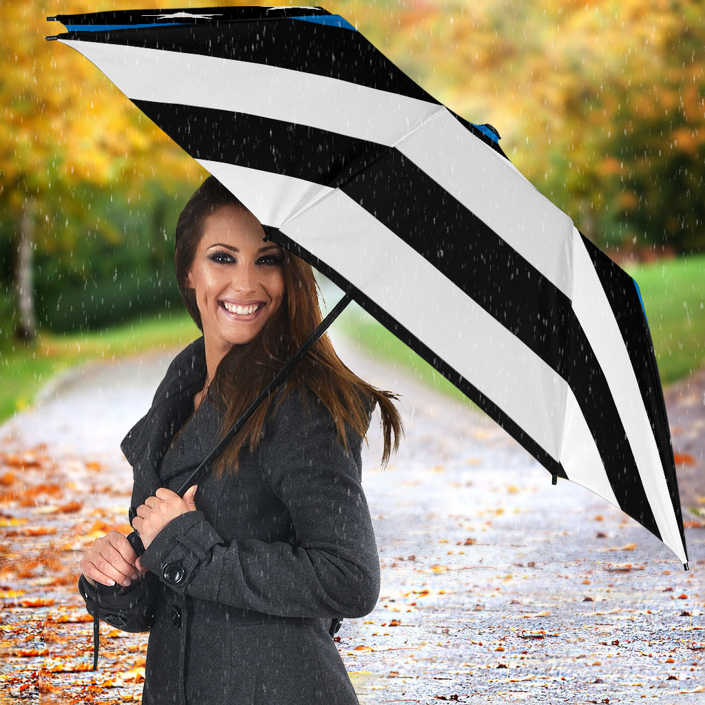 Thin Blue Line American Flag Umbrella
