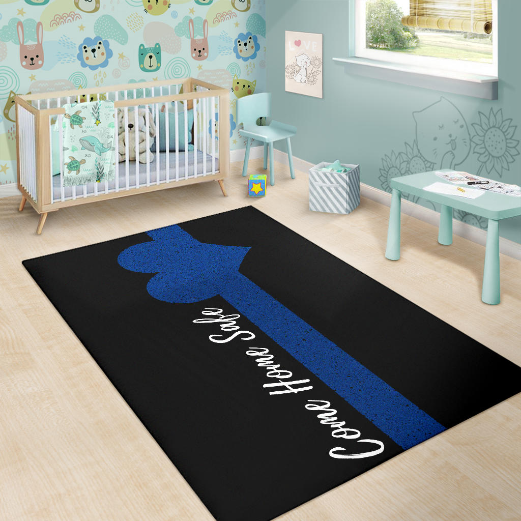 Come Home Safe Area Rug