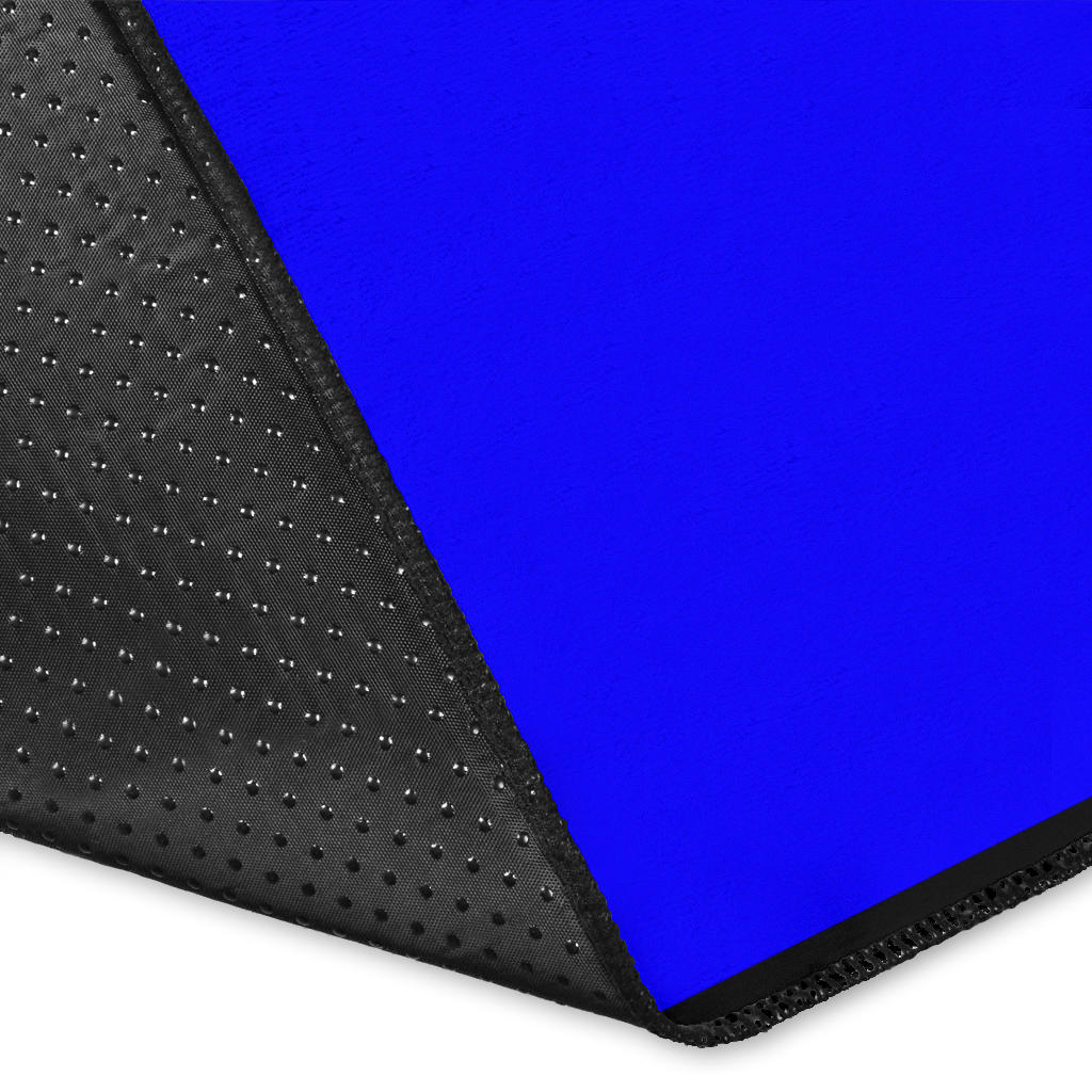 Awesome Thin Blue Line 'Home' Area Rug