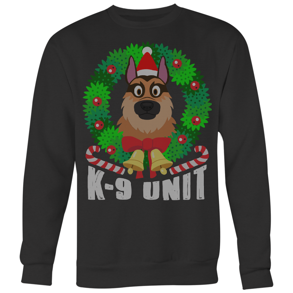 K-9 Unit Dog Ugly Christmas Shirts & Sweaters
