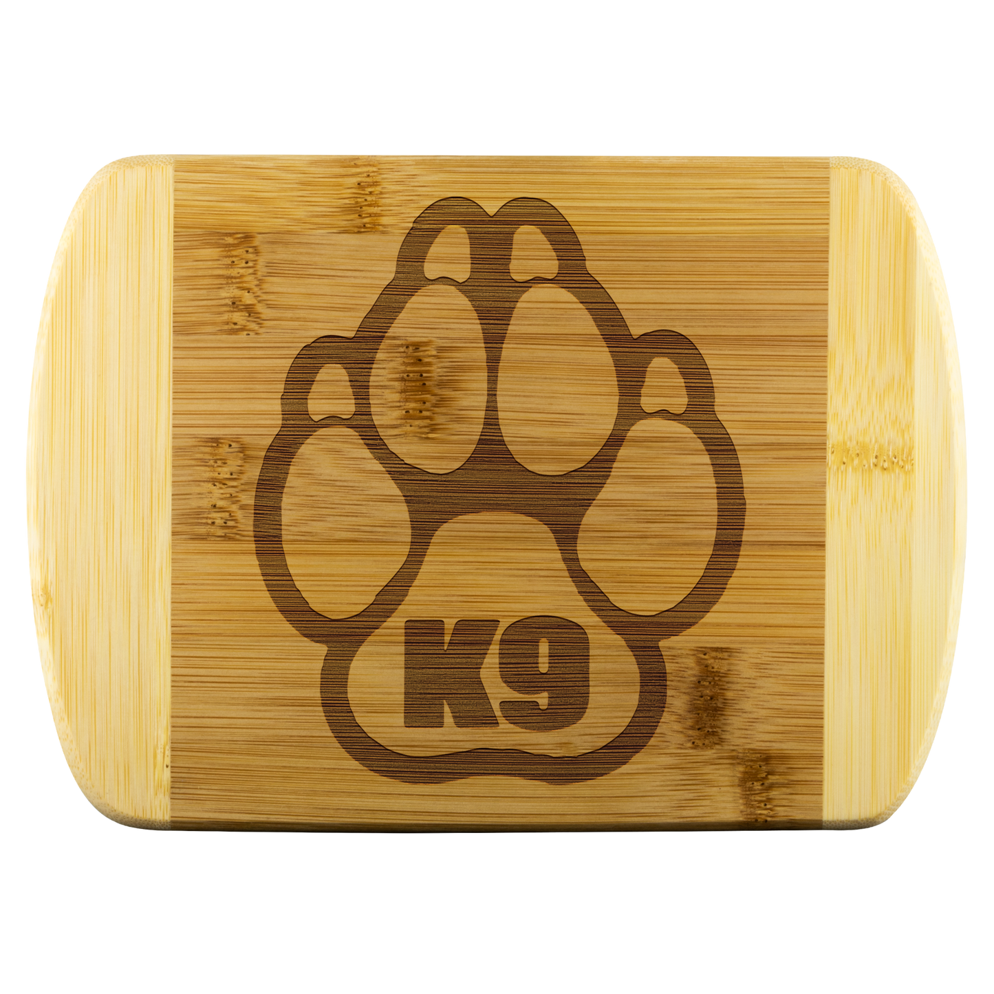K9 Paw Round Edge Chopping Board
