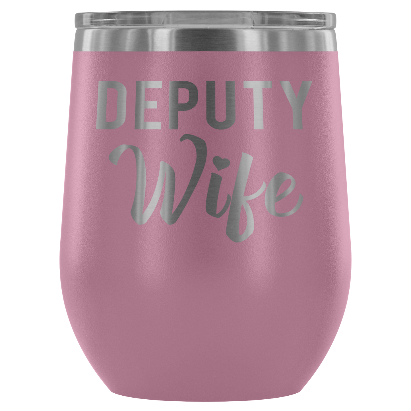 Deputy Wife Wine Tumbler