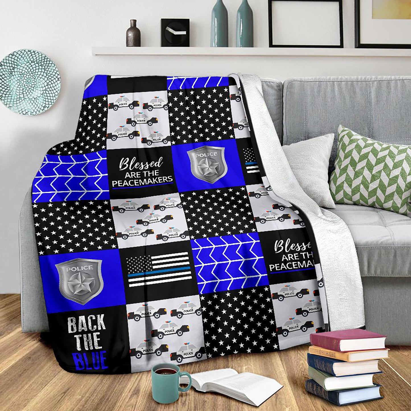 Police Accessories Blanket
