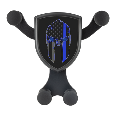 Thin Blue Line Spartan Gravitis - Wireless Car Charger