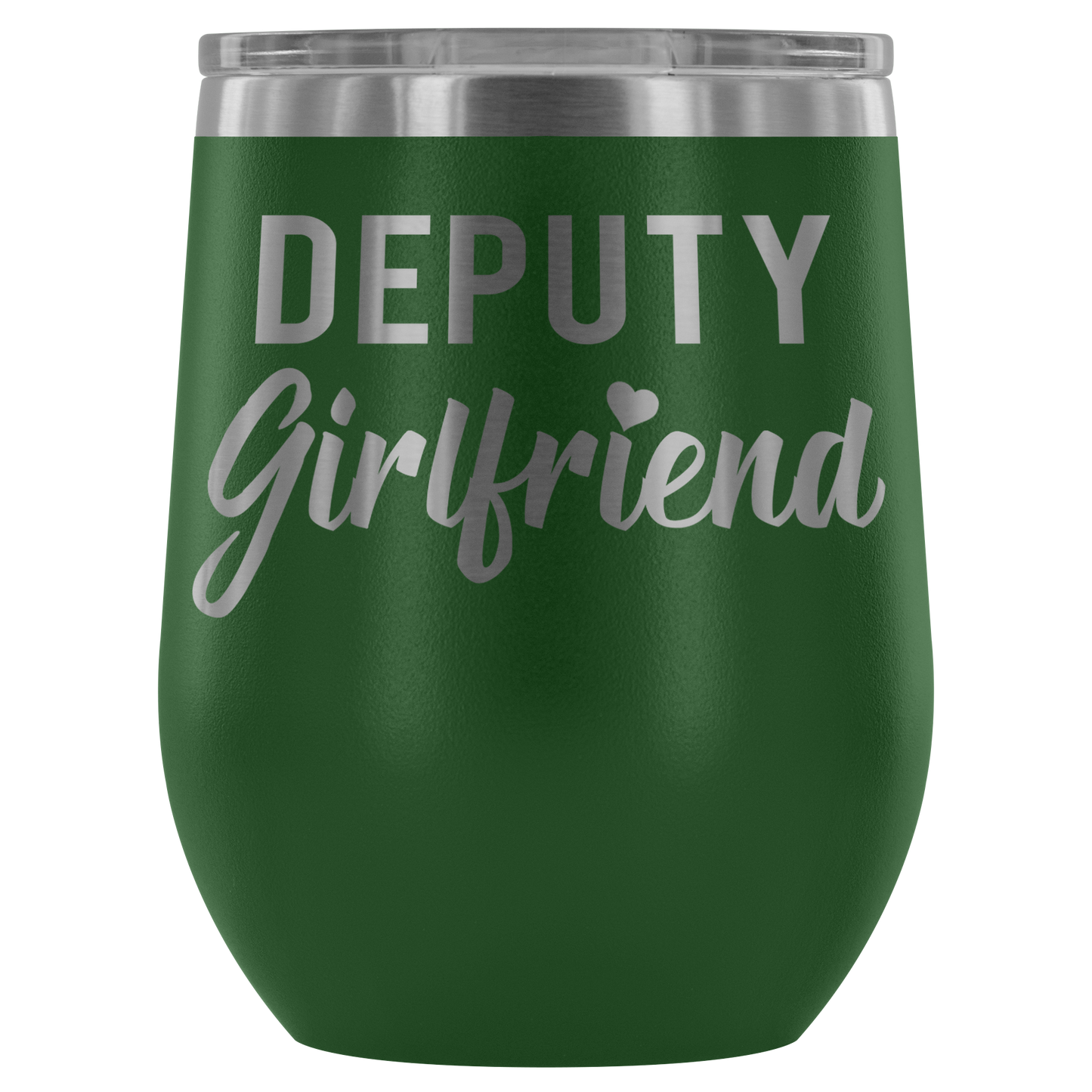 Deputy Girlfriend Wine Tumbler