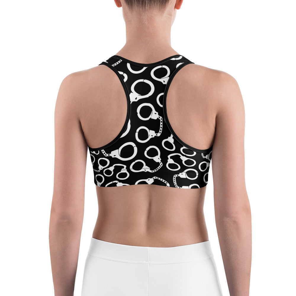 Police Handcuff Sports bra