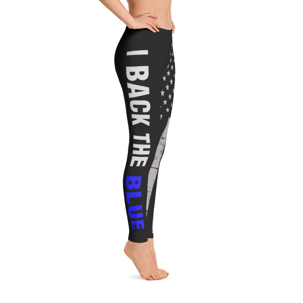 I Back The Blue Leggings