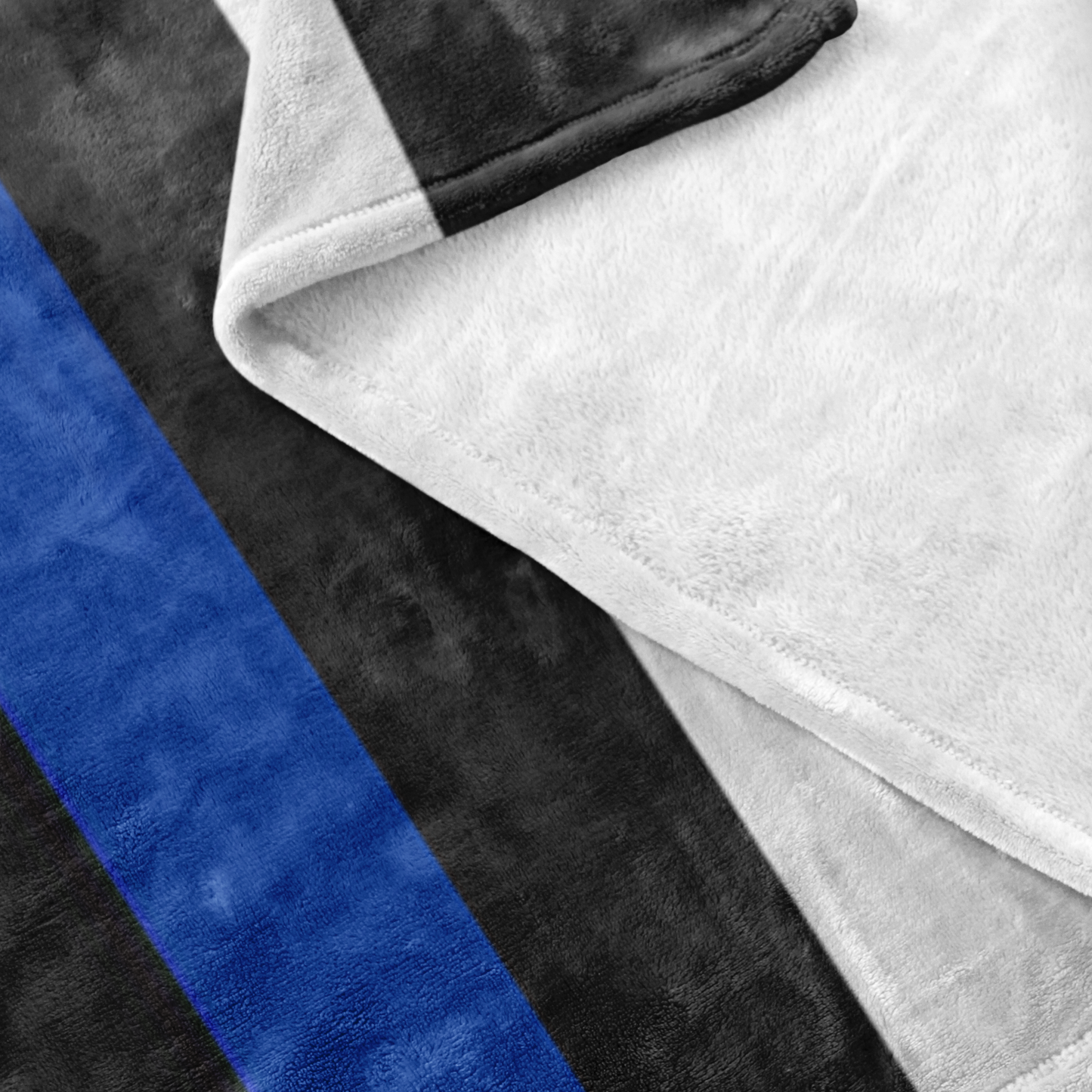Thin Blue Line American Flag Blanket