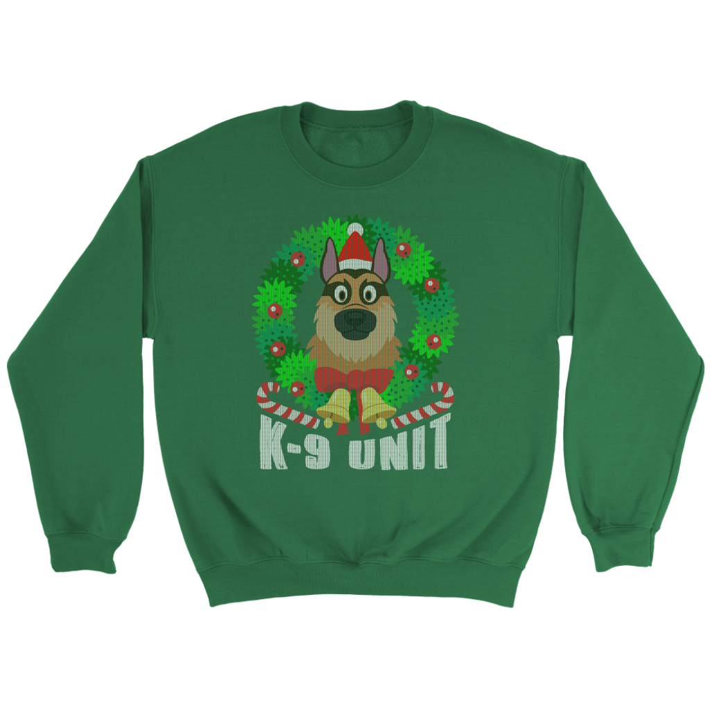 K-9 Unit Dog Ugly Christmas Shirts & Sweaters
