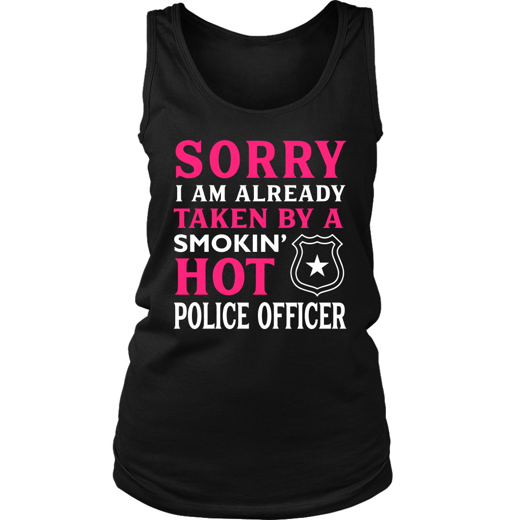 Already Taken by a Hot Police Officer Tank Tops
