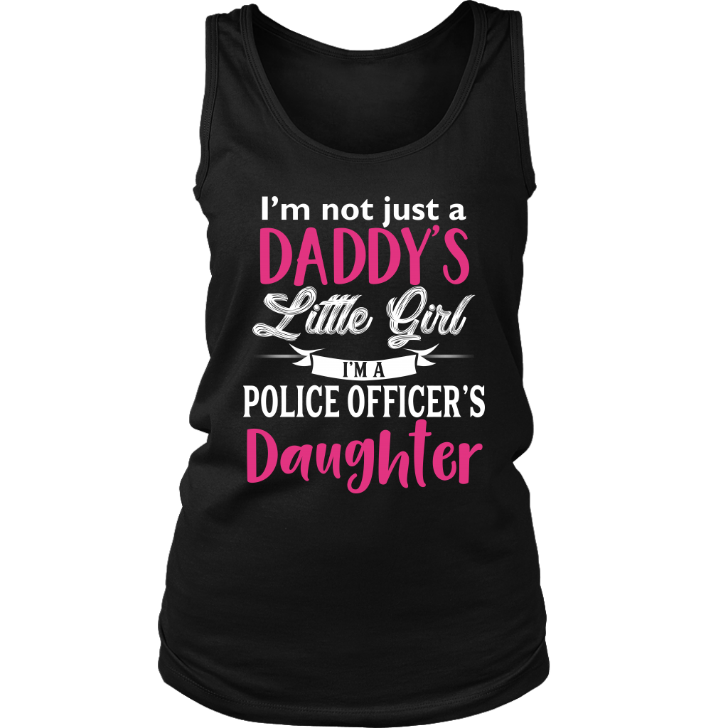 Police Daughter - Not Just Daddy's Little Girl Tank Tops