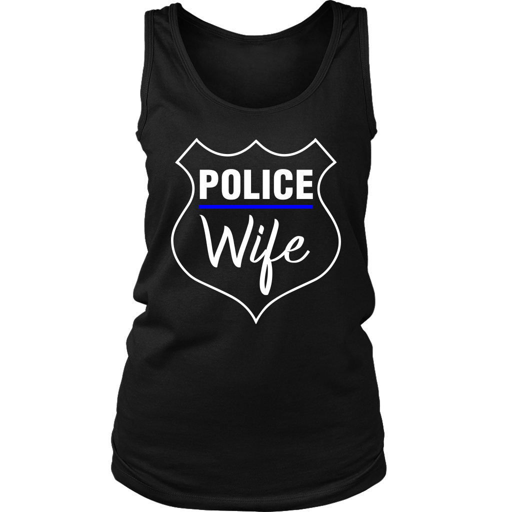 Women's Police Wife Tank Top