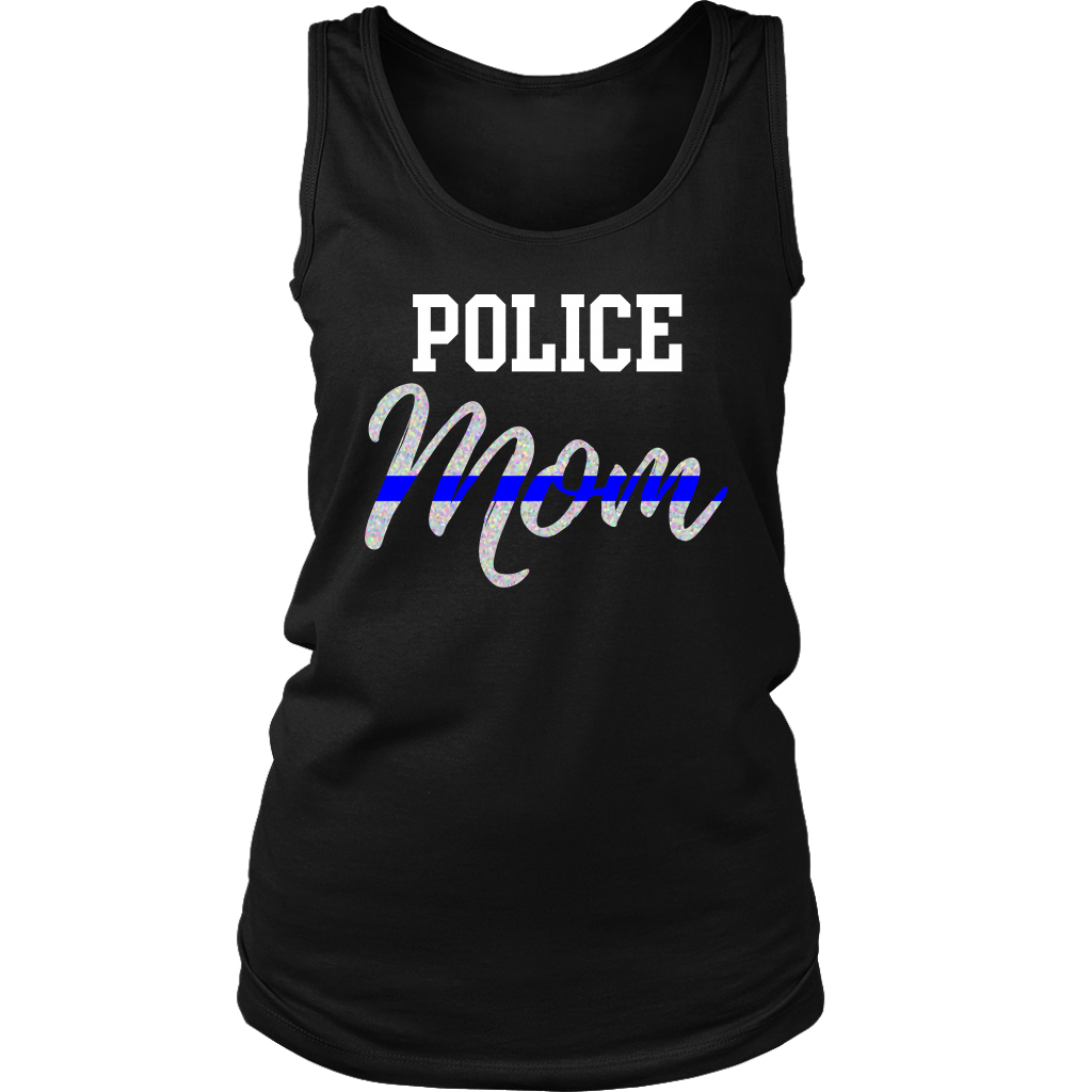 Women's Police Mom Tank Tops