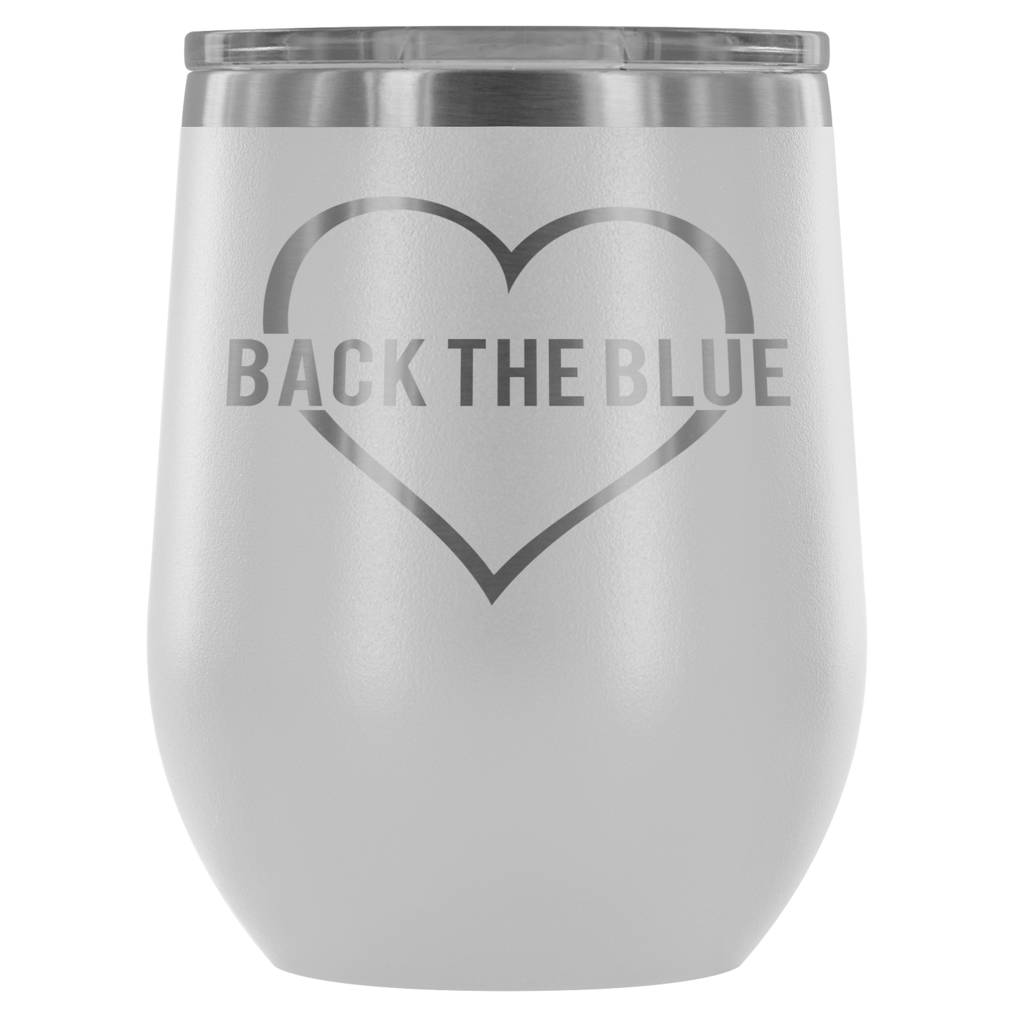 Back the Blue Wine Tumbler
