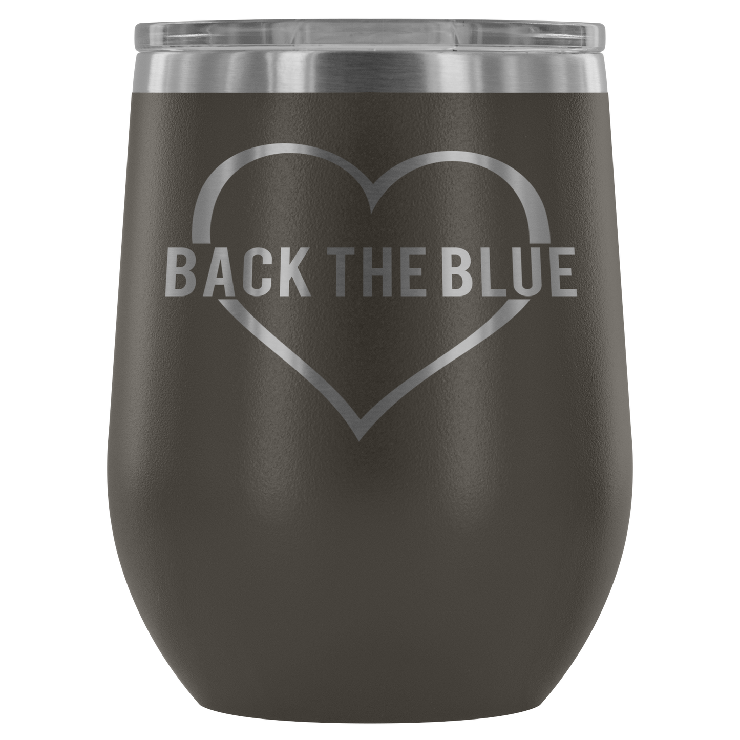 Back the Blue Wine Tumbler
