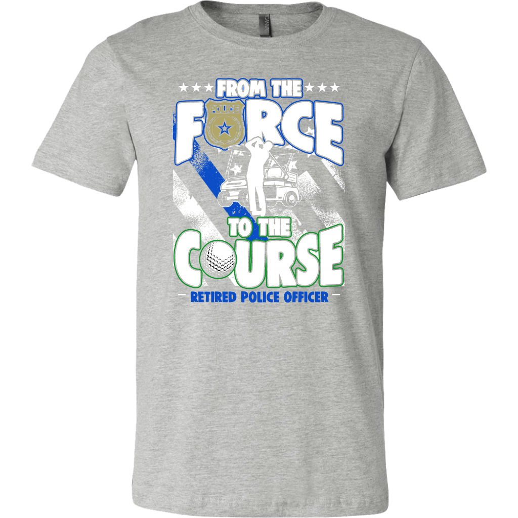 From the Force to the Course Shirts and Hoodies