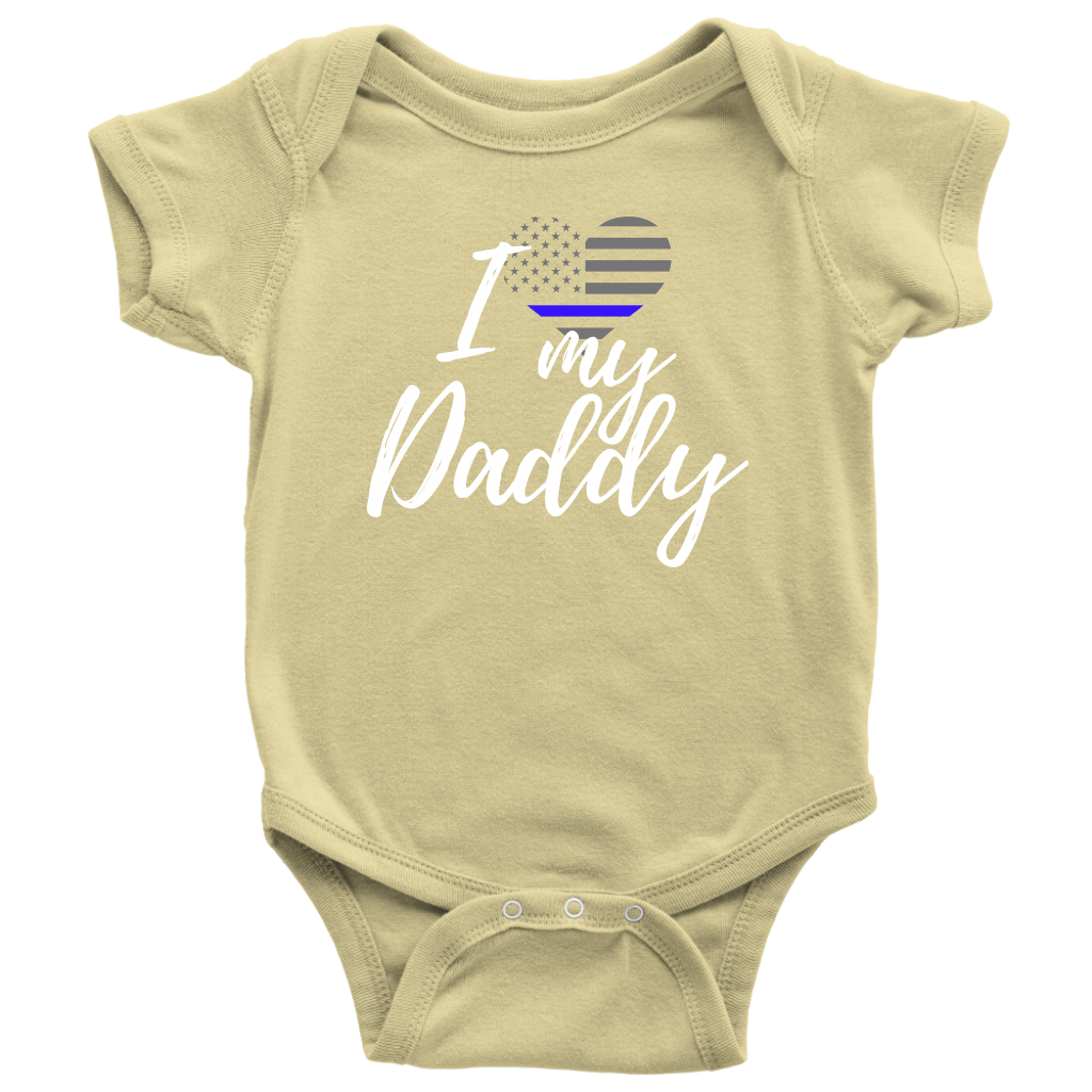 I Love My Daddy Infant Baby Onesie Bodysuit
