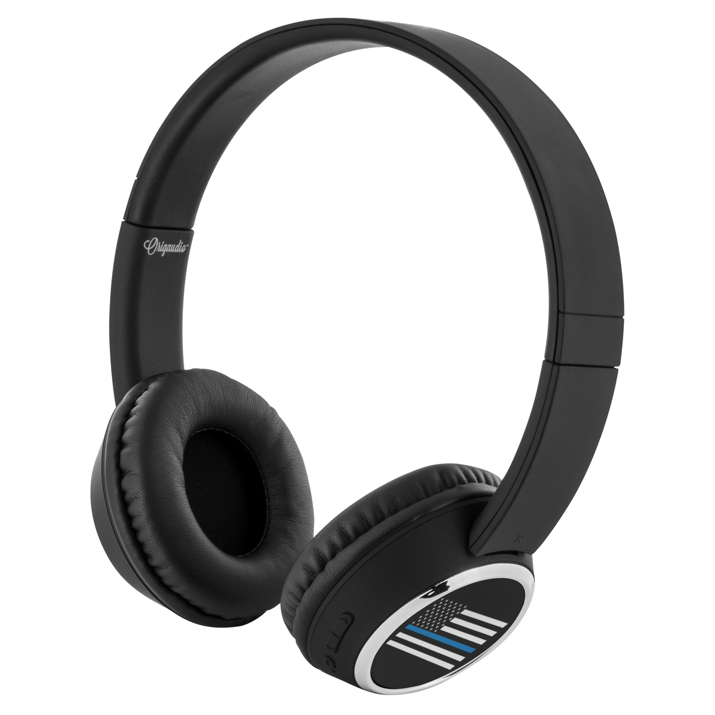Thin Blue Line American Flag Headphones