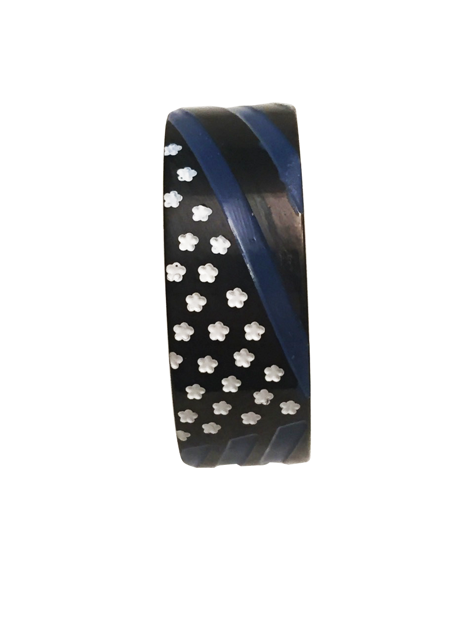 Custom Designed Thin Blue Line American Flag Ring