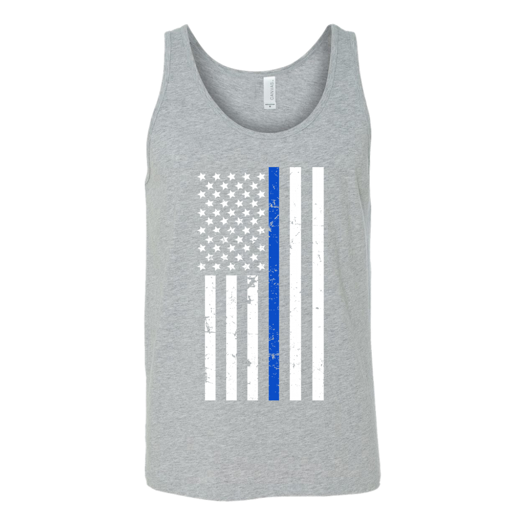 Men's Thin Blue Line Flag Tank Top