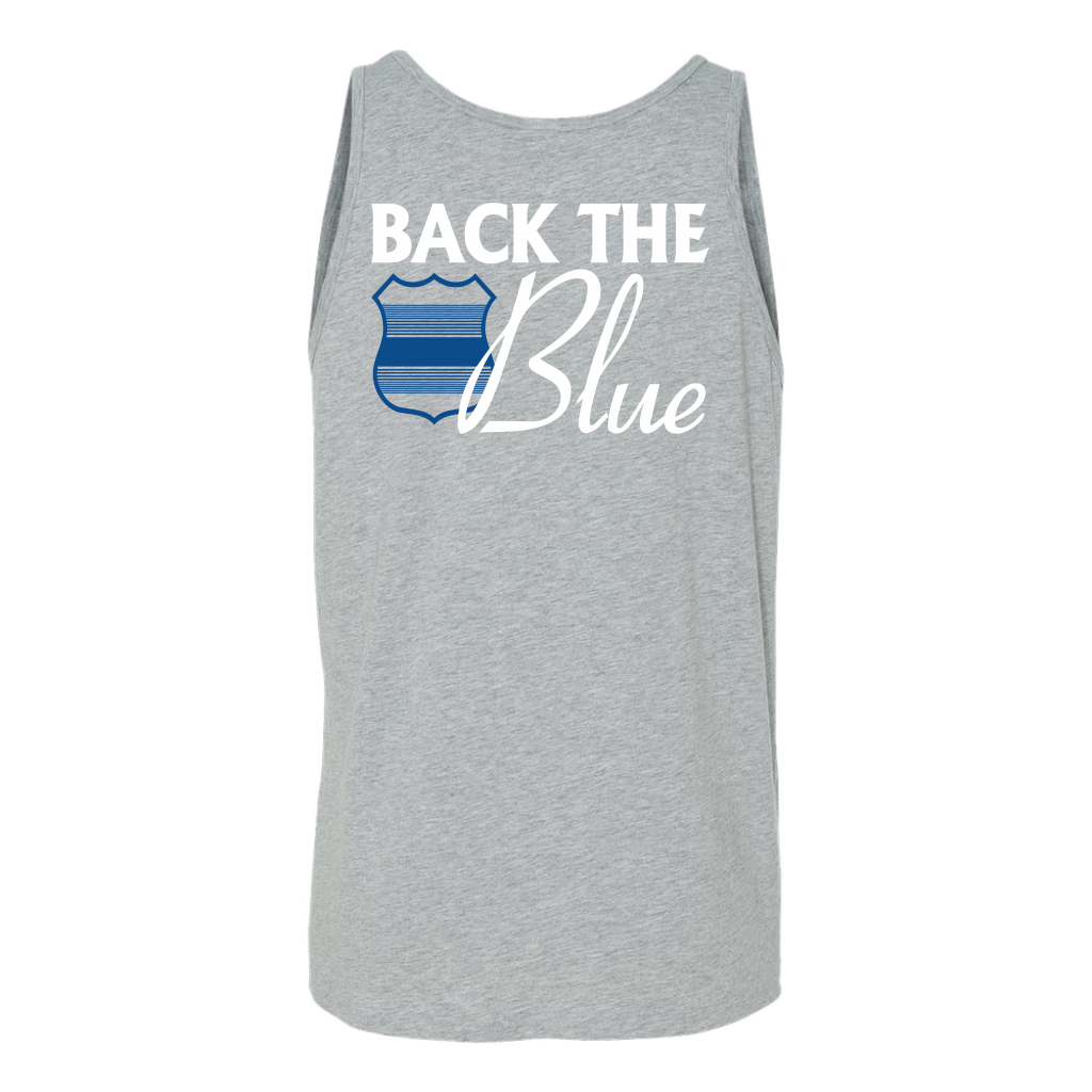 Men's Back The Blue Tank Tops